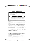 Preview for 4 page of NEC 2010x - MultiSync - 20.1" LCD Monitor User Manual