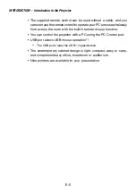 Preview for 5 page of NEC 240K - LT XGA DLP Projector User Manual