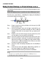 Предварительный просмотр 61 страницы NEC 240K - LT XGA DLP Projector User Manual