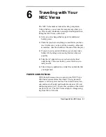 Предварительный просмотр 120 страницы NEC 2600 User Manual