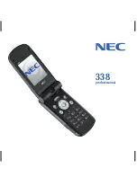 Предварительный просмотр 1 страницы NEC 338 Product Manual