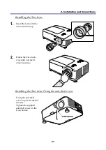 Preview for 33 page of NEC 4001-20B - Voclan Advertisement Display User Manual