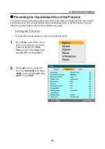 Preview for 69 page of NEC 4001-20B - Voclan Advertisement Display User Manual