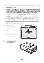 Preview for 115 page of NEC 4001-20B - Voclan Advertisement Display User Manual