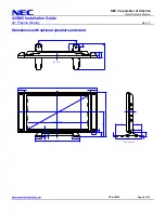 Preview for 6 page of NEC 42XM5 - PlasmaSync - 42" Plasma Panel Installation Manual