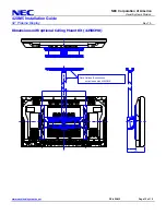 Preview for 10 page of NEC 42XM5 - PlasmaSync - 42" Plasma Panel Installation Manual