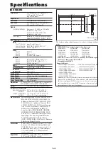 Preview for 49 page of NEC 42XM5 - PlasmaSync - 42" Plasma Panel User Manual