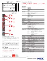 Preview for 2 page of NEC 42XR3 Specifications