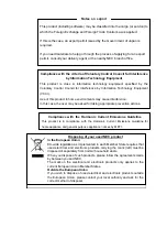 Preview for 2 page of NEC 5020M-16 Operation Manual