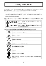 Preview for 3 page of NEC 5020M-16 Operation Manual