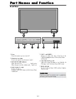 Preview for 9 page of NEC 50XM5A User Manual