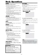 Preview for 13 page of NEC 50XM5A User Manual