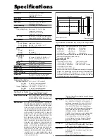 Preview for 6 page of NEC 50XR4 User Manual