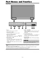 Preview for 54 page of NEC 50XR4 User Manual