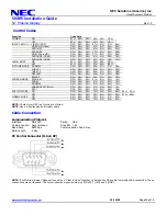 Preview for 10 page of NEC 50XR5 Installation Manual