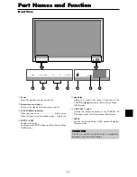 Предварительный просмотр 9 страницы NEC 50XR5 Operation Manual