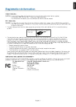 Preview for 3 page of NEC 60004855 User Manual