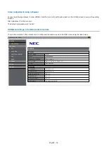 Предварительный просмотр 57 страницы NEC 60005157 User Manual