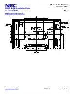 Предварительный просмотр 4 страницы NEC 60XP10 - PlasmaSync - 60" Plasma Panel Installation Manual