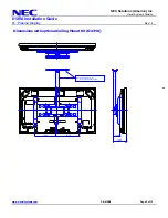 Предварительный просмотр 8 страницы NEC 61XR4 Installation Manual