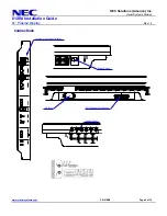 Предварительный просмотр 9 страницы NEC 61XR4 Installation Manual