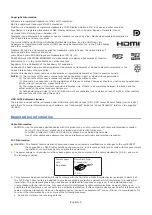 Preview for 4 page of NEC 65" InfinityBoard 2.1 User Manual