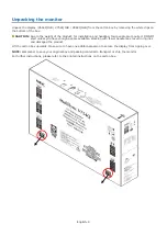 Preview for 8 page of NEC 65" InfinityBoard 2.1 User Manual