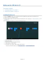 Preview for 17 page of NEC 65" InfinityBoard 2.1 User Manual