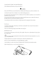 Preview for 14 page of NEC 700 Quick Manual