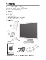Preview for 4 page of NEC 70GX2 - MultiSync - 17" LCD Monitor User Manual