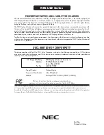 Preview for 70 page of NEC 70GX2 - MultiSync - 17" LCD Monitor User Manual