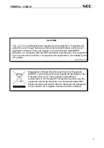 Preview for 3 page of NEC 78K0/Fx2 User Manual