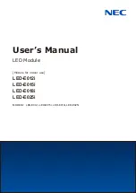 NEC 81000231 User Manual предпросмотр