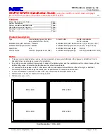 NEC 84VP5 - Installation Manual preview