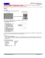 Preview for 6 page of NEC 84VP5 - Installation Manual