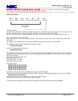 Preview for 8 page of NEC 84VP5 - Installation Manual