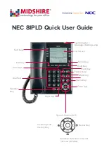 NEC 8IPLD Quick User Manual предпросмотр