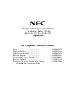 Preview for 105 page of NEC 910i Installation And User Manual