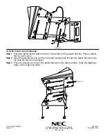 Preview for 2 page of NEC 92679B/W Installation Manual