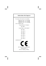 Preview for 2 page of NEC A500 JC-1576VMB User Manual