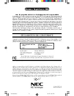 Preview for 31 page of NEC A900FE User Manual