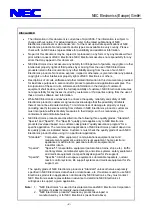 Preview for 2 page of NEC AB-050-FX3-U User Manual