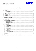 Preview for 3 page of NEC AB-050-FX3-U User Manual