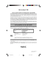 Preview for 31 page of NEC AccuSync 120 User Manual