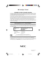 Preview for 32 page of NEC AccuSync 120 User Manual