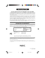 Preview for 39 page of NEC AccuSync 50 User Manual