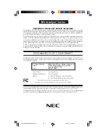 Preview for 56 page of NEC AccuSync 500 User Manual