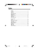 Preview for 2 page of NEC AccuSync 75F User Manual