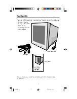 Preview for 4 page of NEC AccuSync 75F User Manual