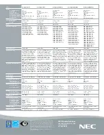 Предварительный просмотр 2 страницы NEC AccuSync AS171 Brochure & Specs